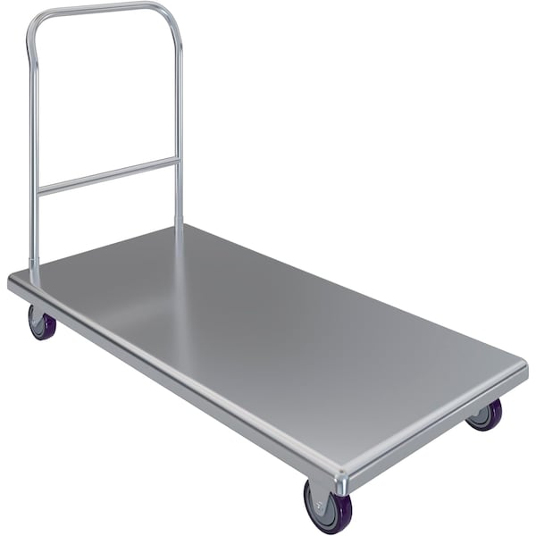 Amgood 24 in. x 48 in. x 32 in. Stainless Steel Platform Truck CART-TC-2448K-Z - main